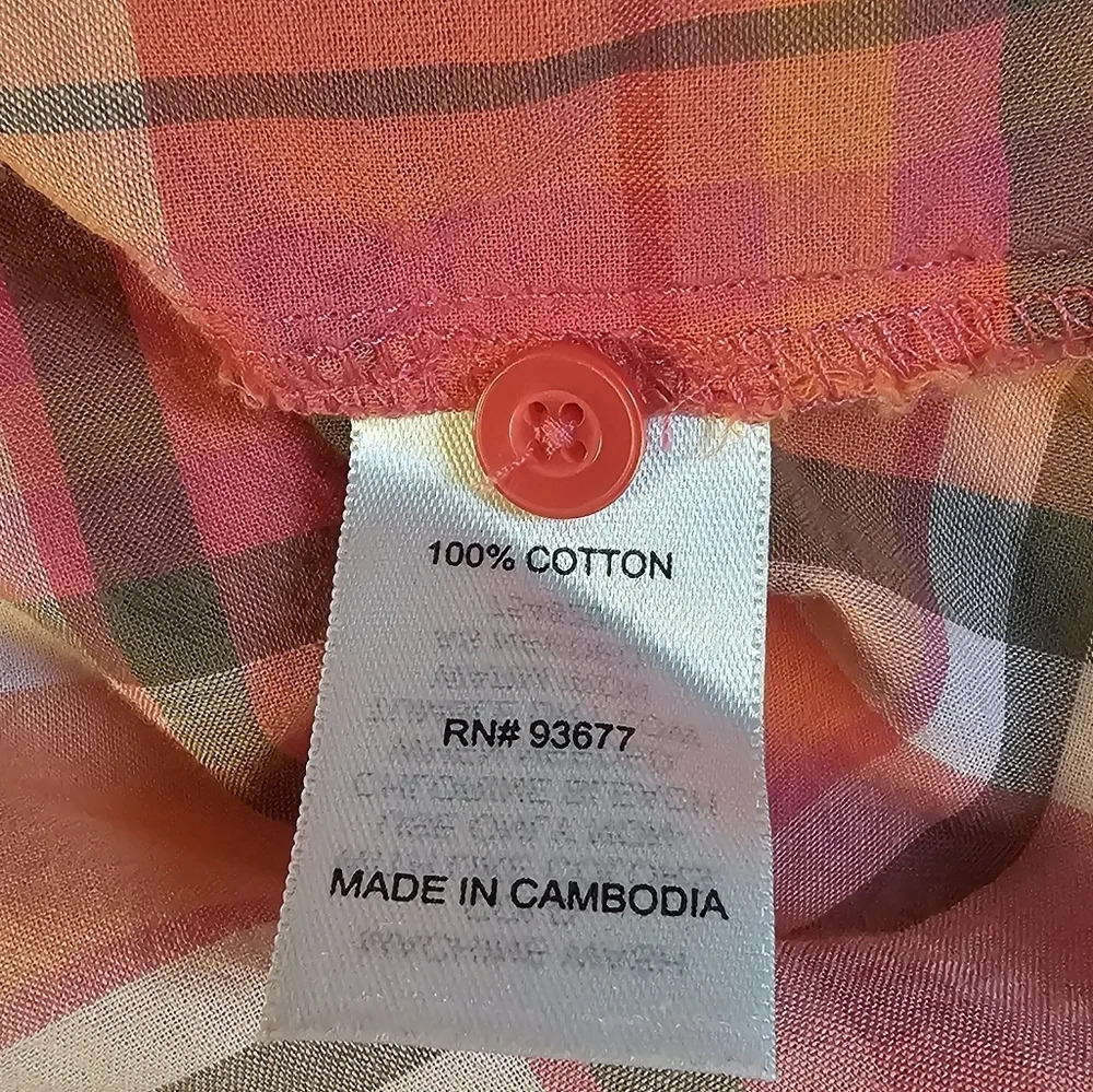 St John's Bay Shirt Sz 1X - Picture 2 of 10